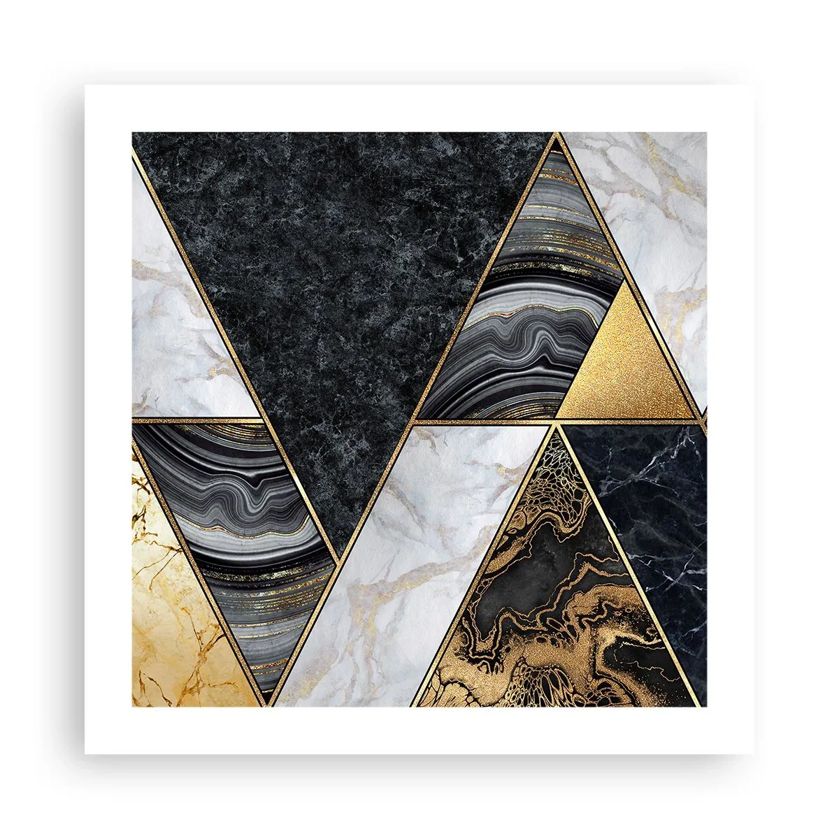 Plakát - Kámen vedle kamene - 50x50 cm
