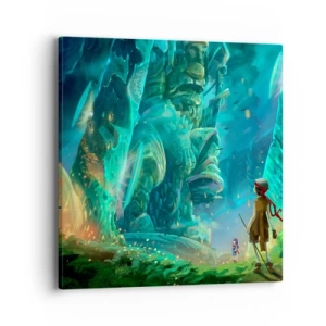 Obraz na plátně - Z velké Knihy pohádek - 40x40 cm