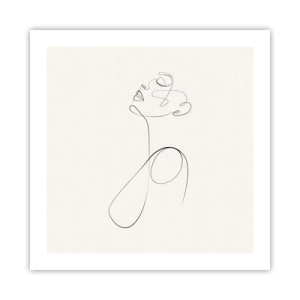 Plakát - Zamotaná ve snech - 50x50 cm