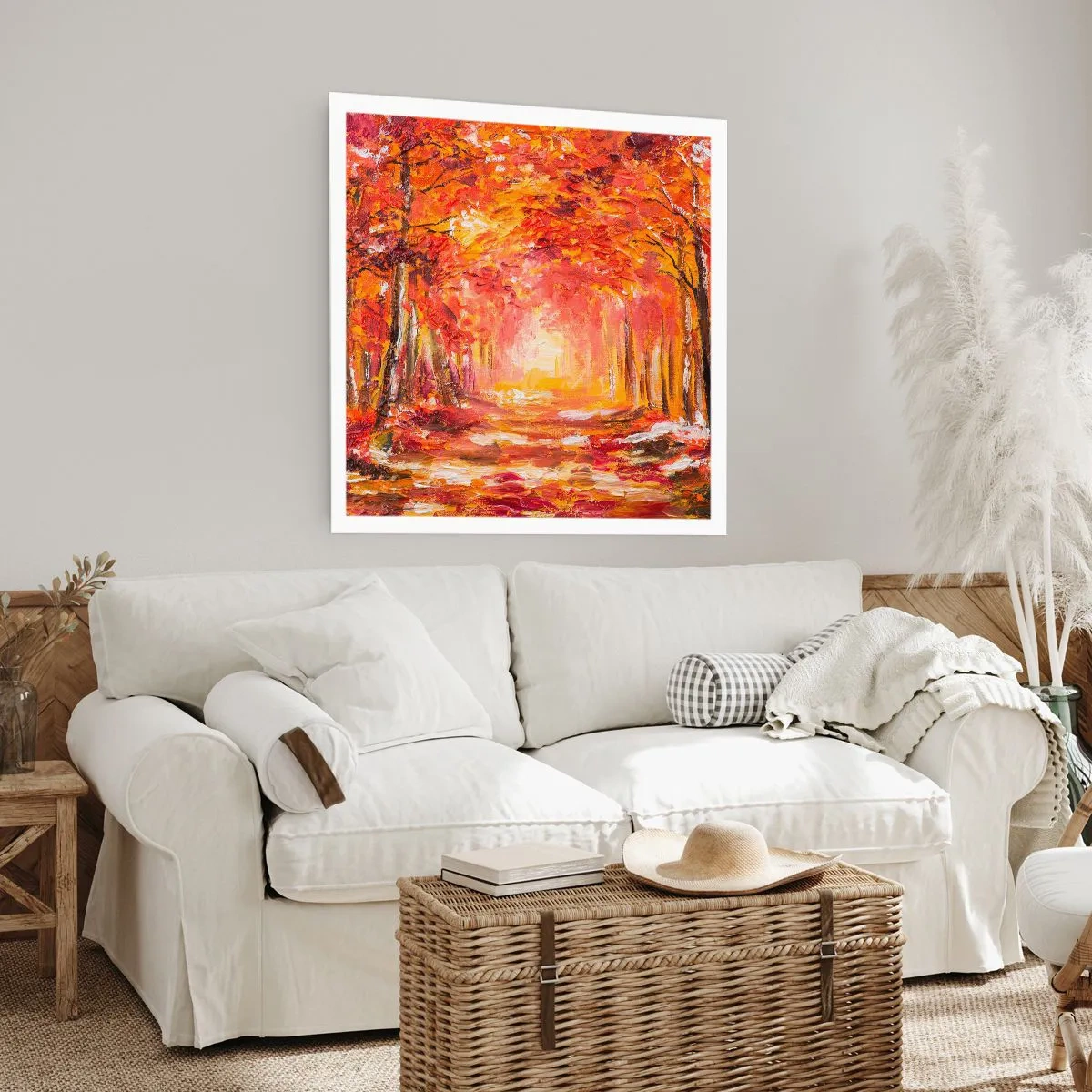 Plakát - Měděný les - 50x50 cm