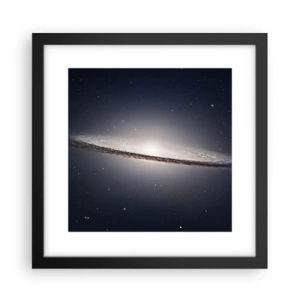 Plakát v černém rámu - Kdysi dávno, v jedné vzdálené galaxii… - 30x30 cm
