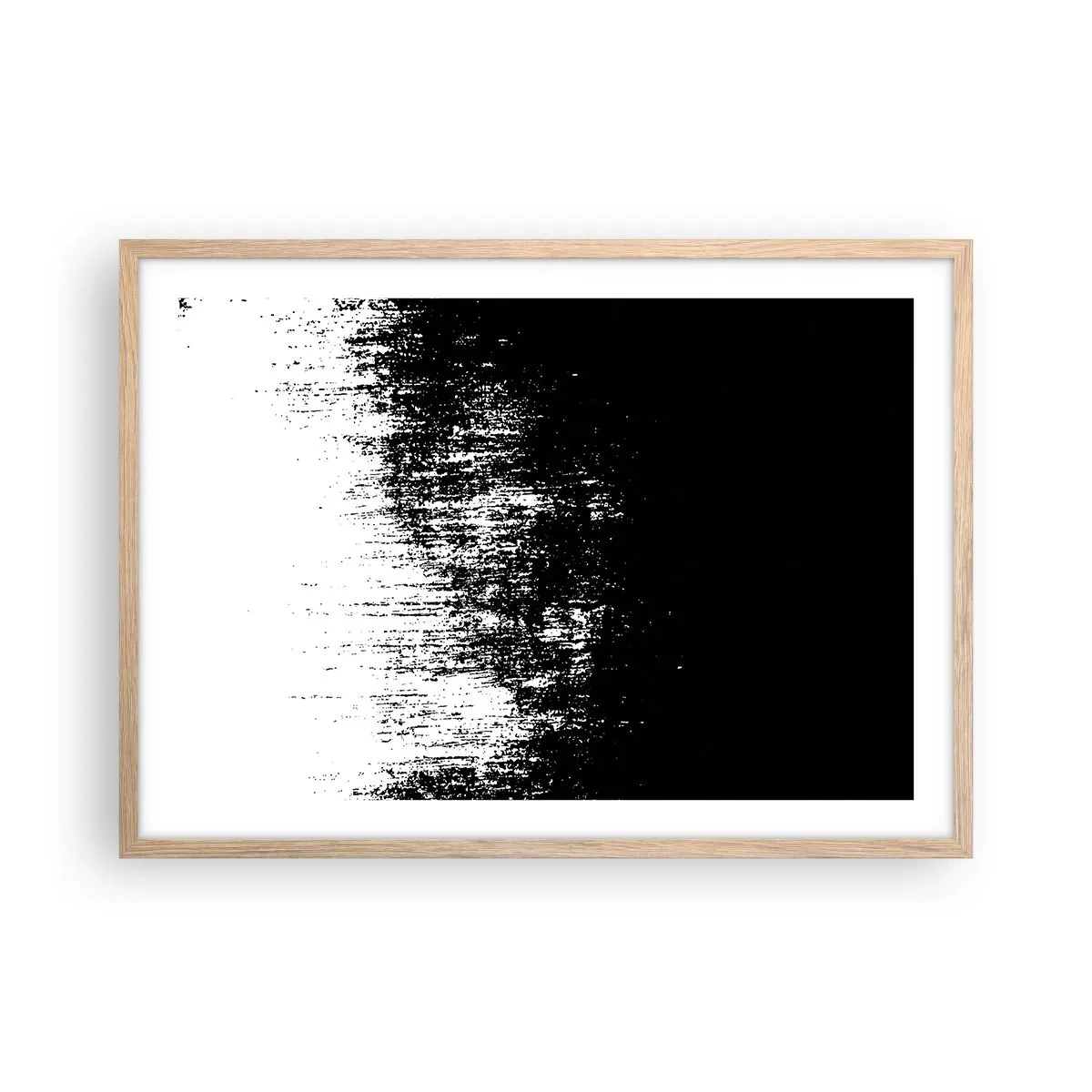 Plakát v rámu světlý dub - Vítězem se stává… - 70x50 cm