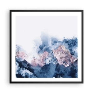 Plakát v černém rámu - To jsou vrcholy! - 60x60 cm