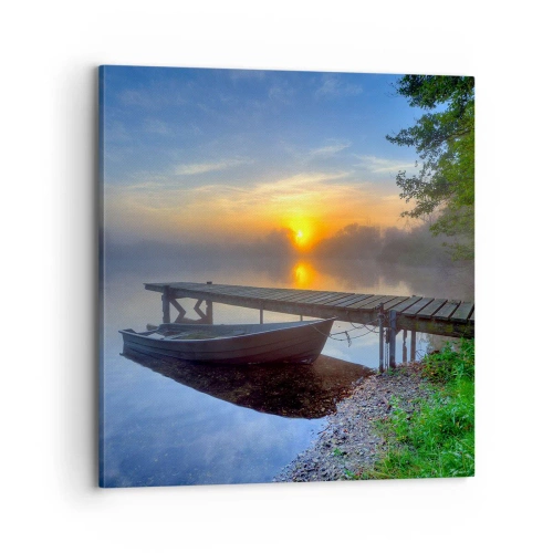 Obraz na plátně - Jak se obyčejné mění na kouzelné - 70x70 cm