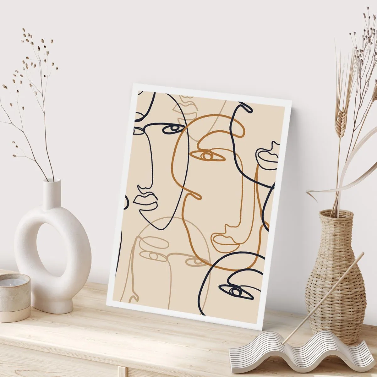 Plakát - Portrét znásobený - 50x70 cm