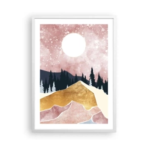 Plakát v bílém rámu - Noční hlídka - 50x70 cm