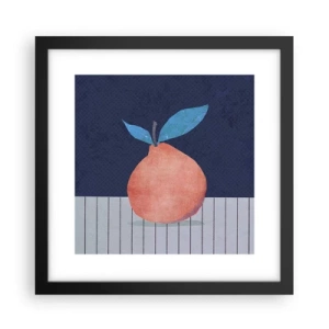 Plakát v černém rámu - Konvexita a rovina - 30x30 cm