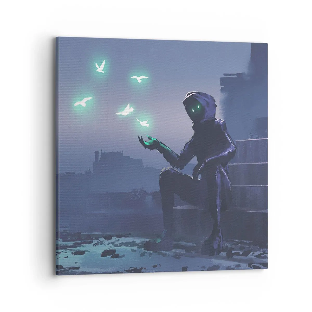 Obraz na plátně - Život se vrátí - 70x70 cm