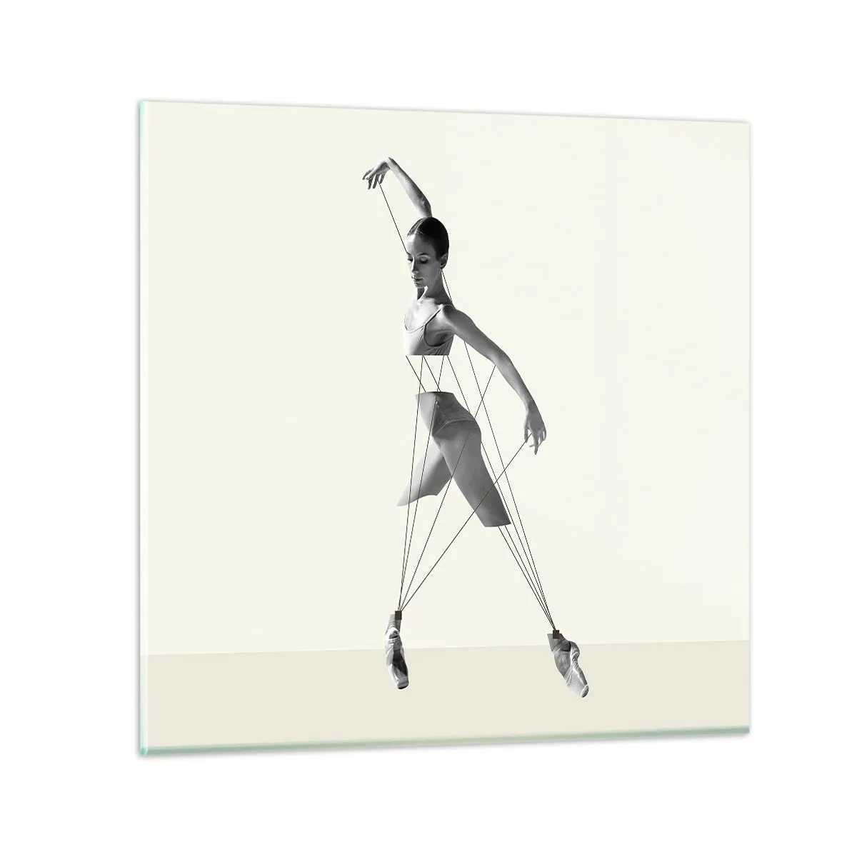 Obraz na skle - V divadle světa - 70x70 cm