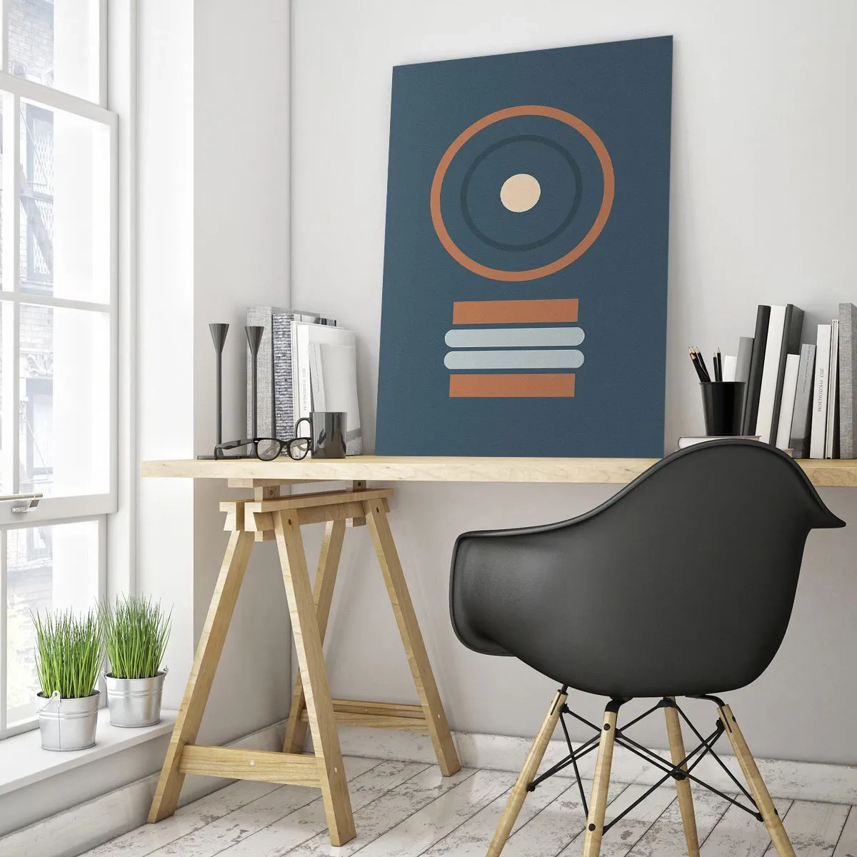 Obraz na skle - Podstata věcí - 80x120 cm