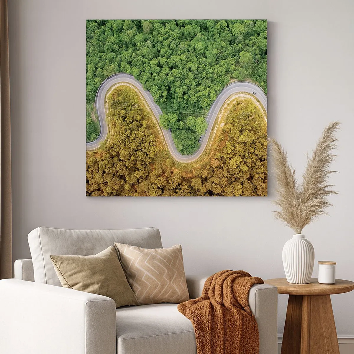 Obraz na plátně - Hranice a průlomy - 30x30 cm