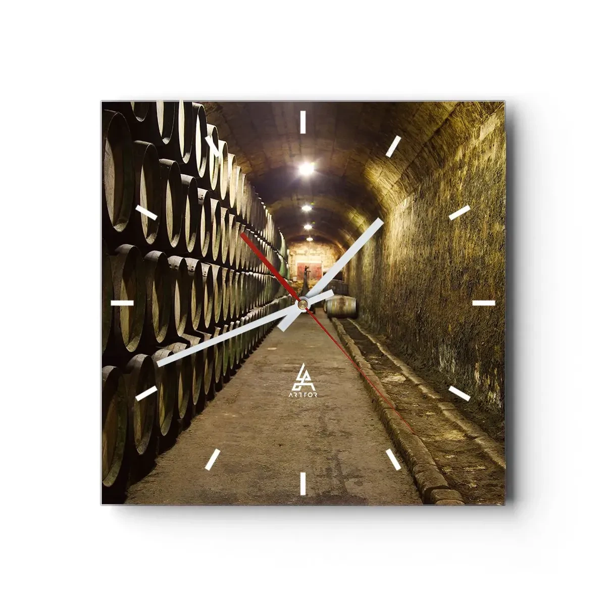 Nástěnné hodiny - Je dobré si odpočinout - 40x40 cm