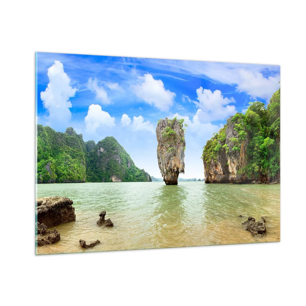 Obraz na skle - Skalní divy přírody - 100x70 cm