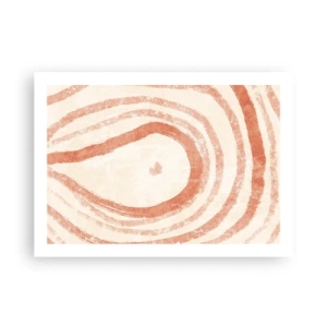 Plakát - Korálové kruhy – kompozice - 70x50 cm