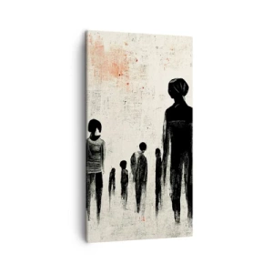 Obraz na plátně - Proti samotě - 45x80 cm