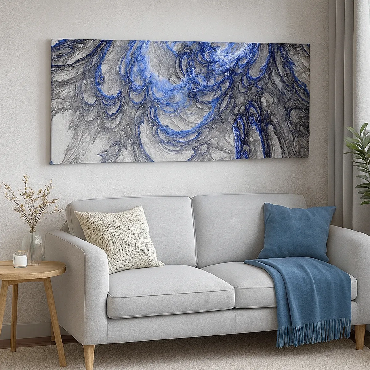 Obraz na plátně - Zrod vlny - 30x30 cm