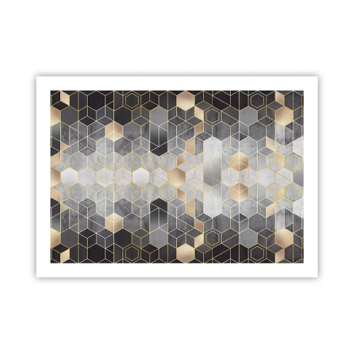 Plakát - Diamantová kompozice - 70x50 cm