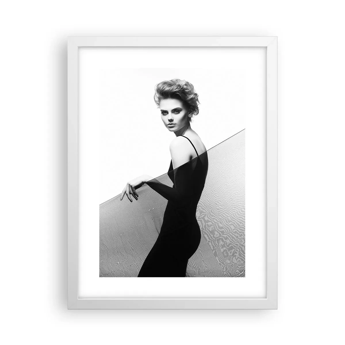 Plakát v bílém rámu - Magnetický pohled - 30x40 cm