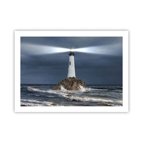 Plakát - Zde…zde…tady! - 70x50 cm