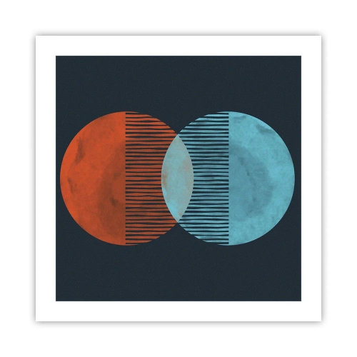 Plakát - Astronomická fantazie - 50x50 cm