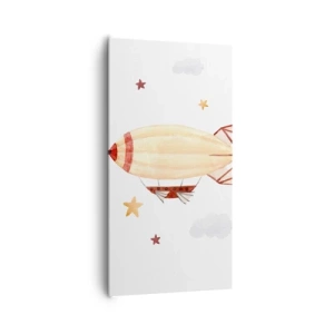 Obraz na plátně - Vzducholoď - 65x120 cm