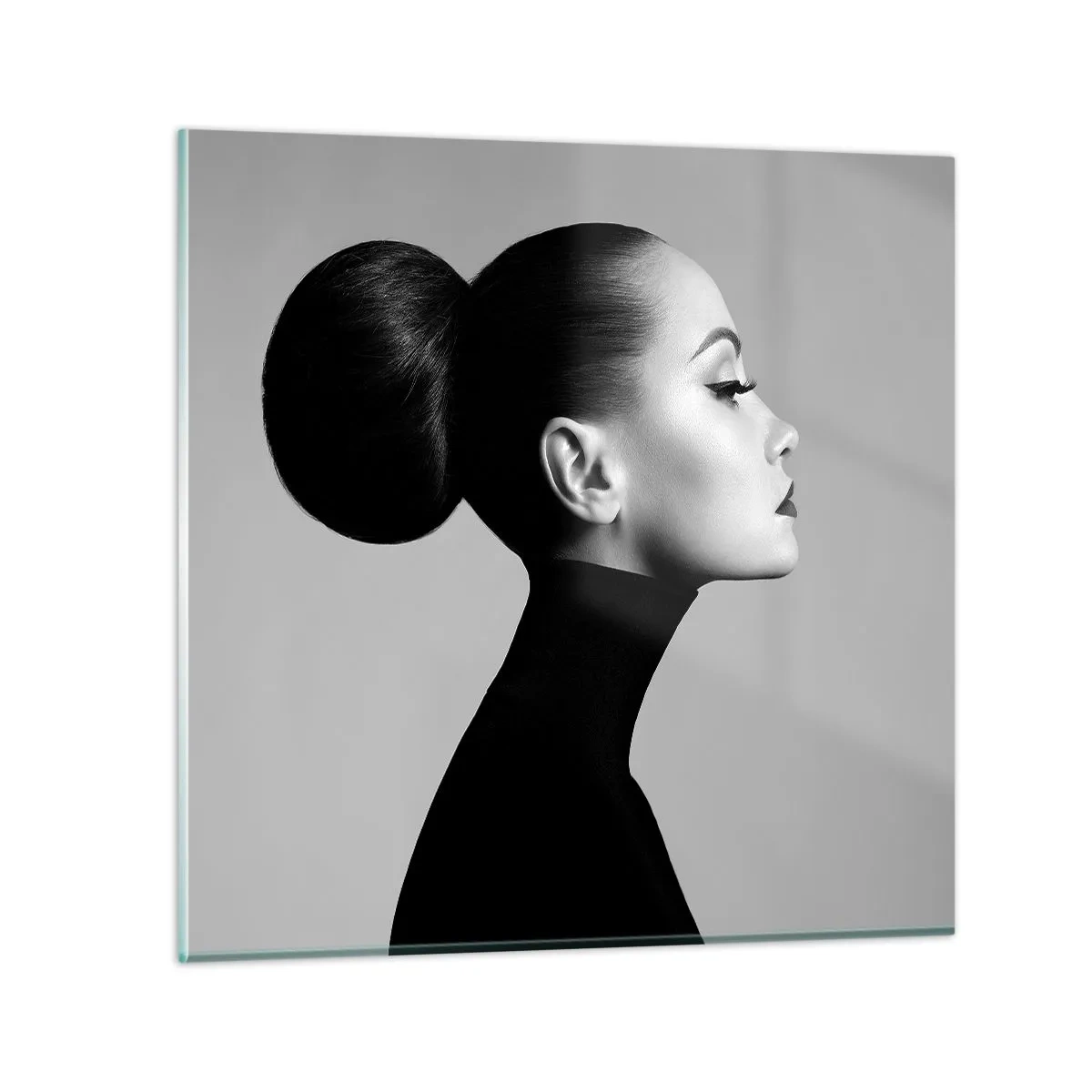 Obraz na skle - Moderní Nefertiti - 40x40 cm