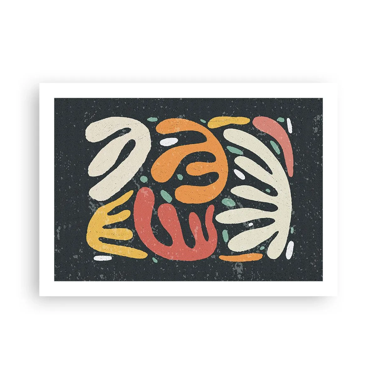 Plakát - Kompozice – hned tě chytím - 70x50 cm