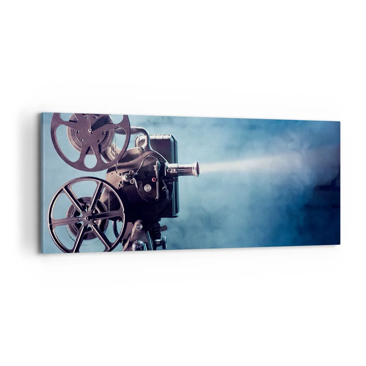 Obraz na plátně - Ve starém kině - 100x40 cm
