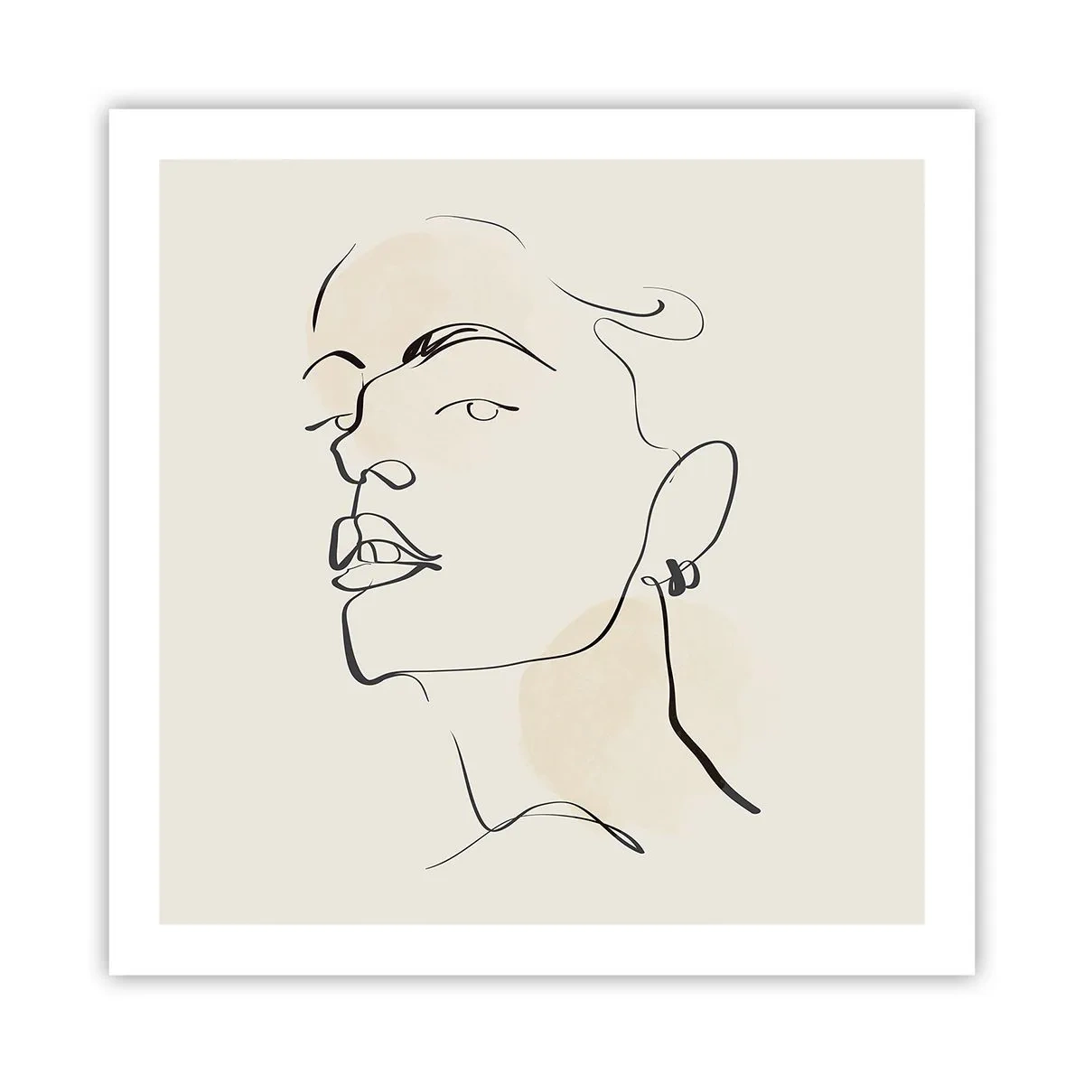 Plakát - Hrdý pohled - 60x60 cm