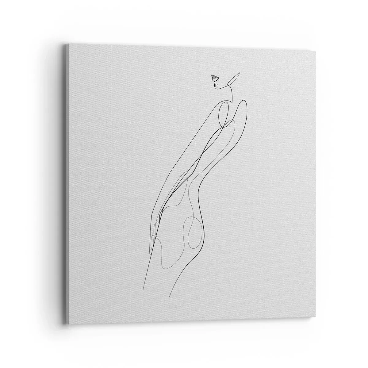 Obraz na plátně - Pouze slib - 70x70 cm