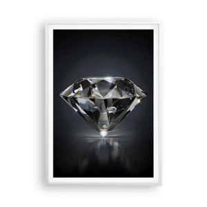 Plakát v bílém rámu - Best girls friend - 70x100 cm