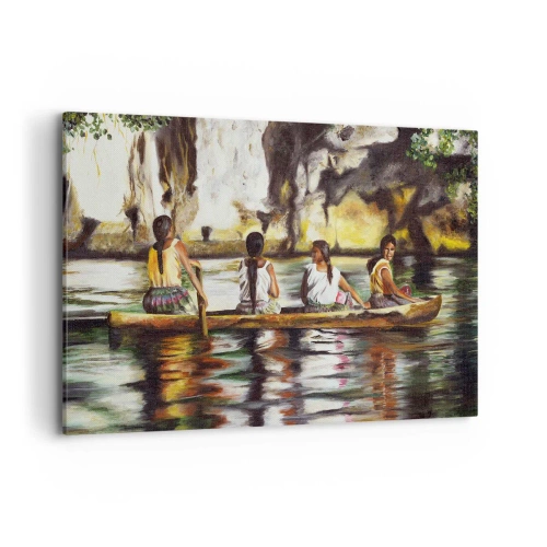 Obraz na plátně - V polynéském ráji - 120x80 cm