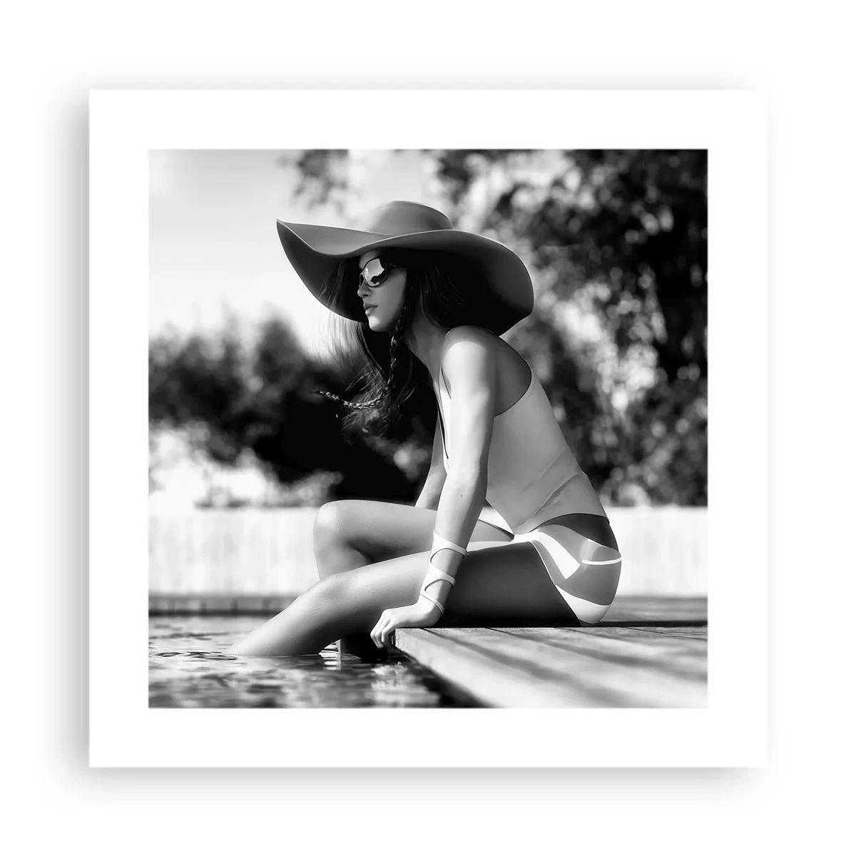 Plakát - Letní sen - 40x40 cm