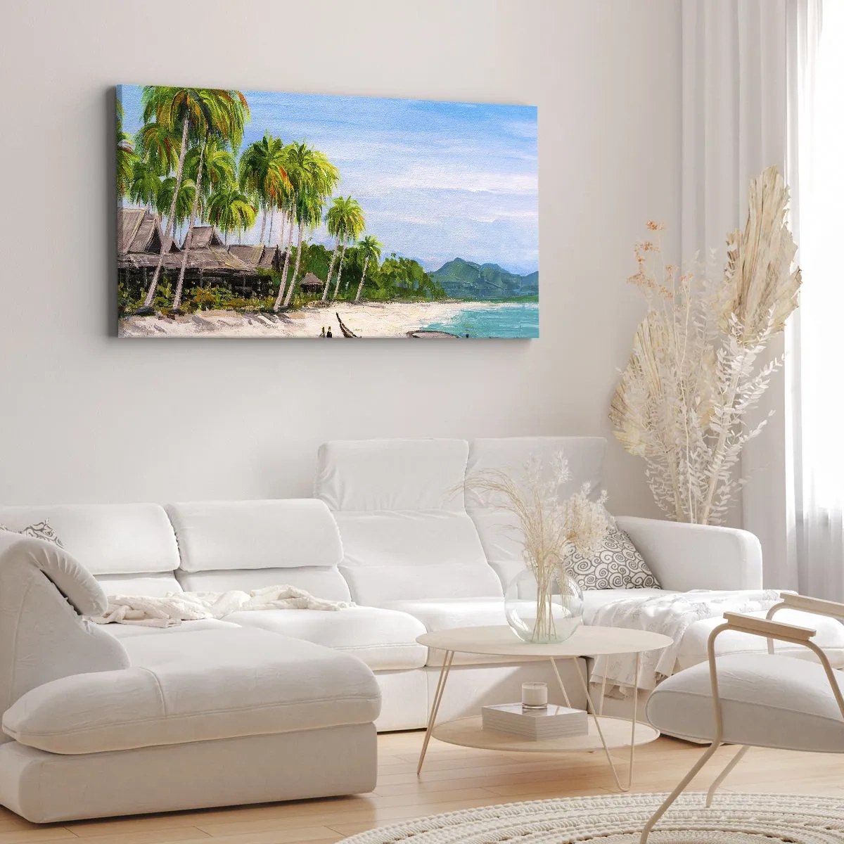 Obraz na plátně - Exotický sen - 100x40 cm