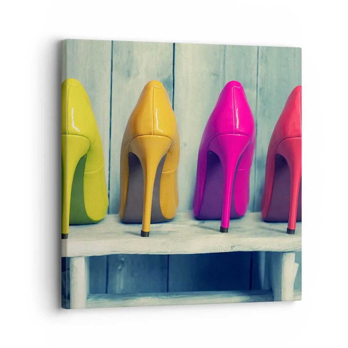 Obraz na plátně - Procházkou po duze - 30x30 cm