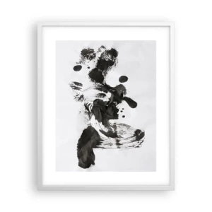 Plakát v bílém rámu - Metoda v šílenství? - 40x50 cm