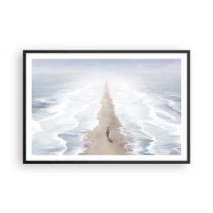 Plakát v černém rámu - Světlá budoucnost - 91x61 cm