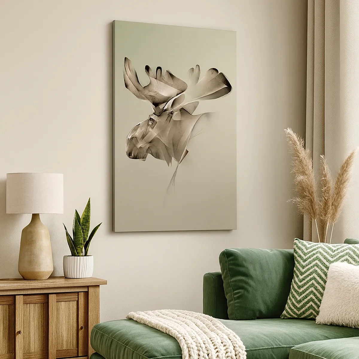 Obraz na plátně - Jemná síla klidu - 50x70 cm