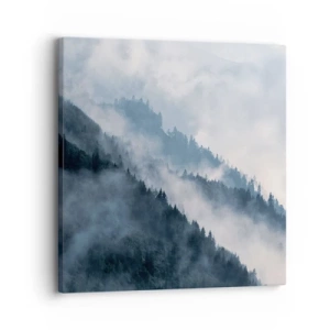 Obraz na plátně - Horská mystika - 30x30 cm