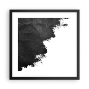 Plakát v černém rámu - Živly: země - 40x40 cm