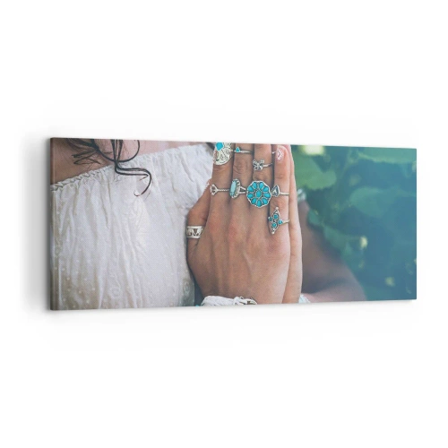 Obraz na plátně - Vítejte v centru bytí - 120x50 cm