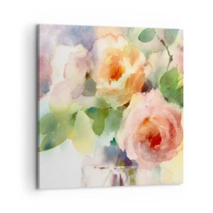 Obraz na plátně - Jemné jako akvarel - 60x60 cm