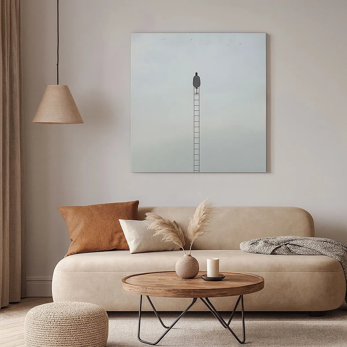 Obraz na plátně - Povznést se nad to - 30x30 cm