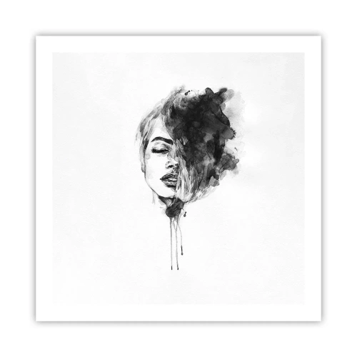 Plakát - O čem sní dívka - 60x60 cm
