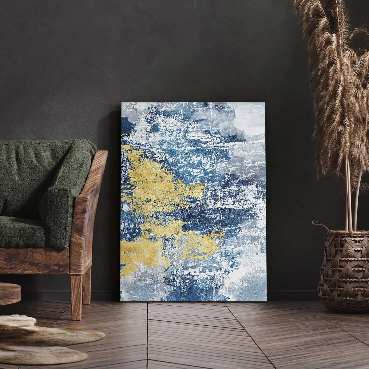 Obraz na plátně - Abstrakce s dobrou náladou - 70x100 cm