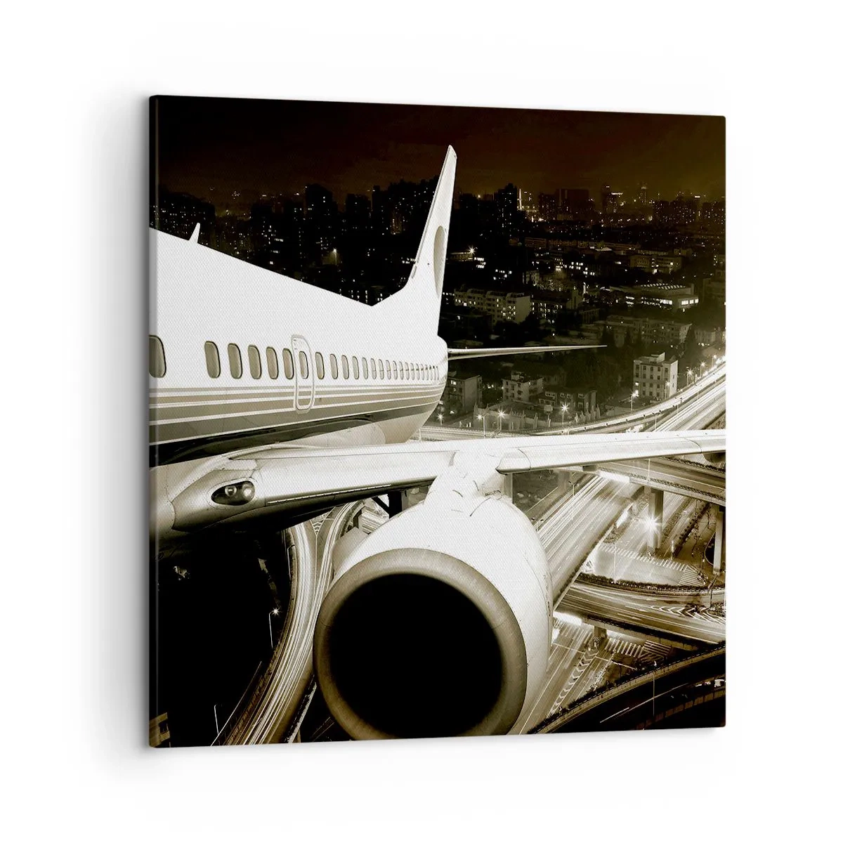 Obraz na plátně - Letět do noci - 50x50 cm