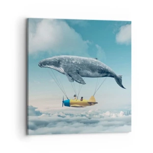 Obraz na plátně - Proč ne? - 70x70 cm