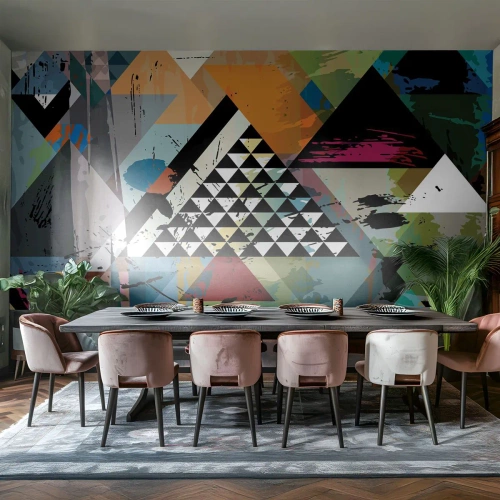 Fototapeta Premium Canvas - Jak je to snadné - Abstrakce, Kus, Grafika - 400x280 cm