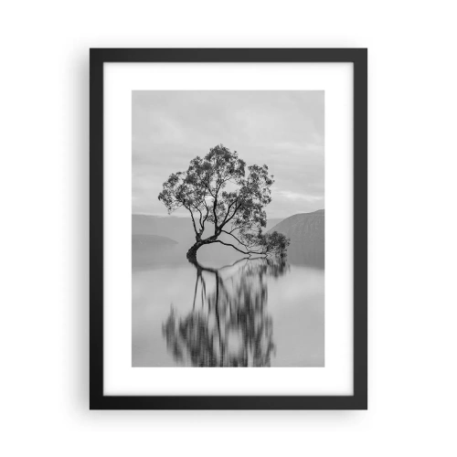 Plakát v černém rámu - Existuje taková země - 30x40 cm