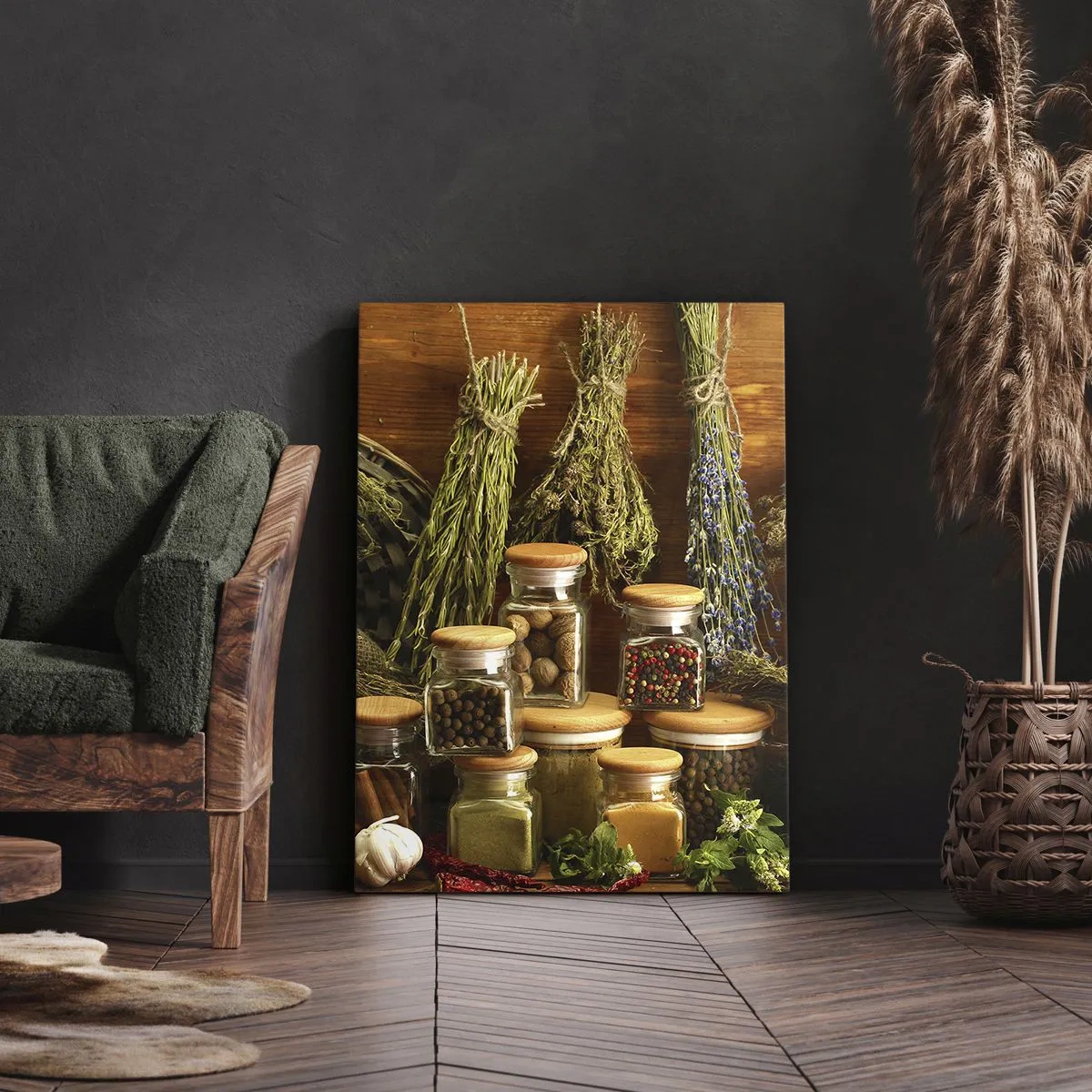 Obraz na plátně - Kuchyňská kouzla - 55x100 cm
